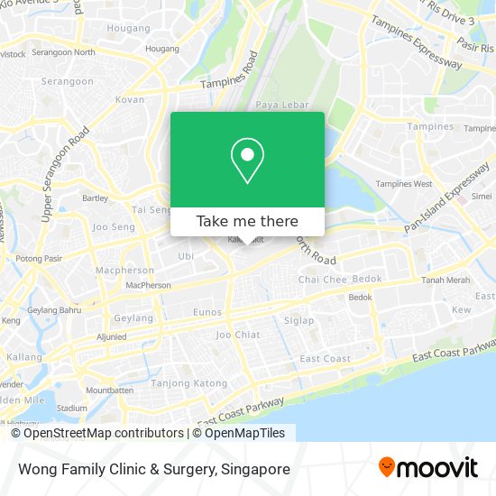 Wong Family Clinic & Surgery地图