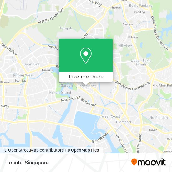 Tosuta map
