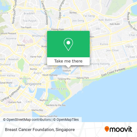 Breast Cancer Foundation地图