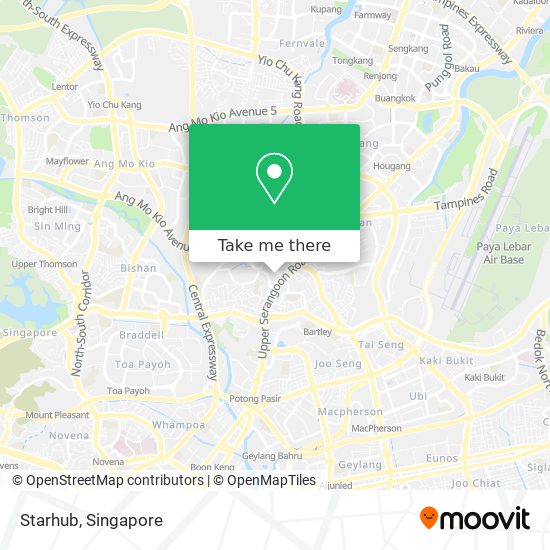 Starhub map