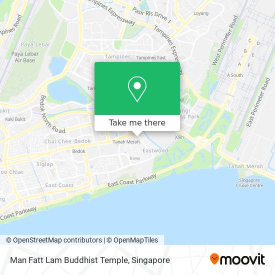 Man Fatt Lam Buddhist Temple map