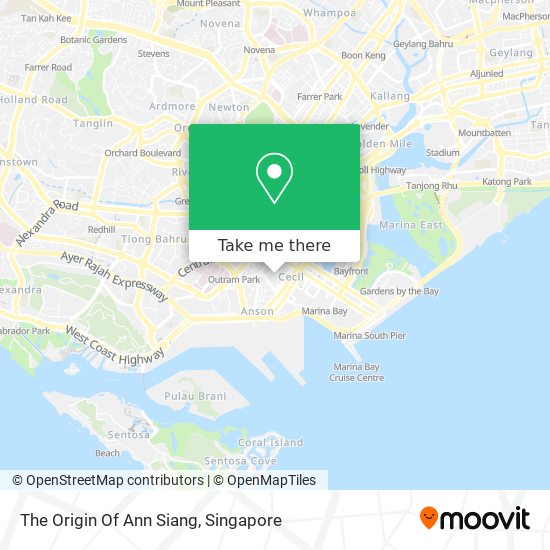 The Origin Of Ann Siang地图
