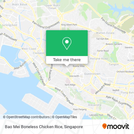 Bao Mei Boneless Chicken Rice map