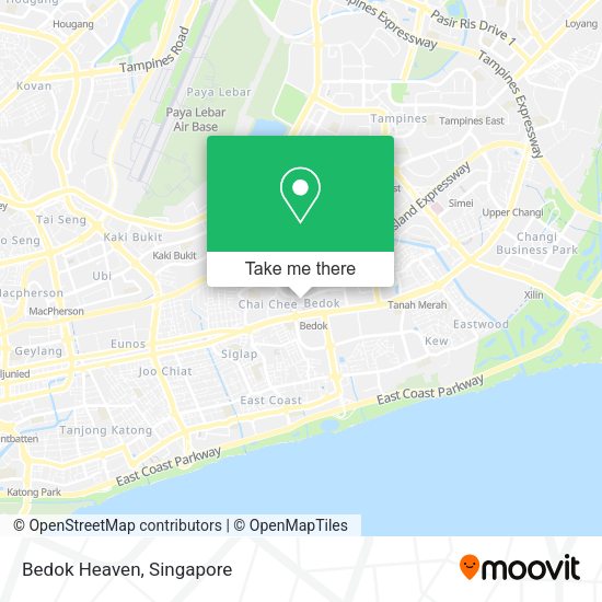 Bedok Heaven map