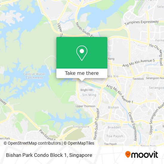 Bishan Park Condo Block 1 map