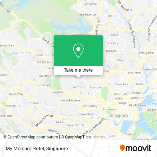 My Mercure Hotel地图
