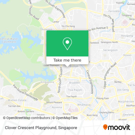 Clover Crescent Playground map