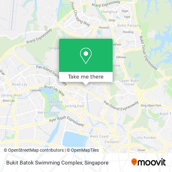 Bukit Batok Swimming Complex map