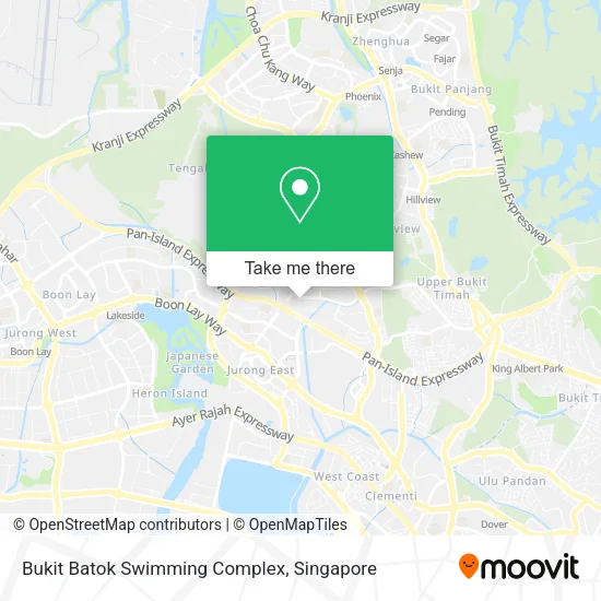 Bukit Batok Swimming Complex map