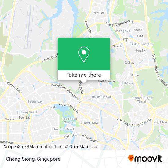 Sheng Siong map