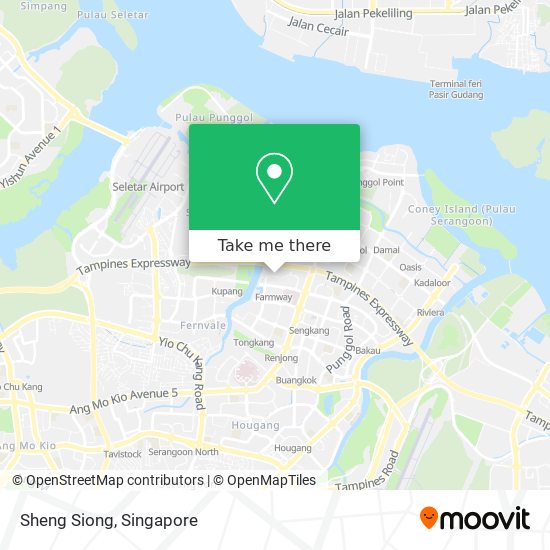 Sheng Siong map