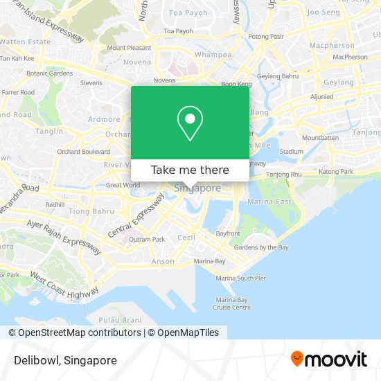 Delibowl map