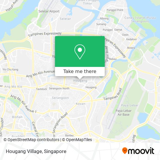 Hougang Village地图