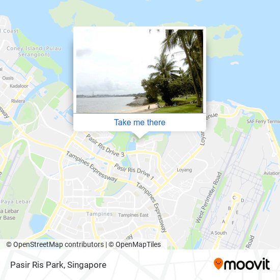 Pasir Ris Park地图