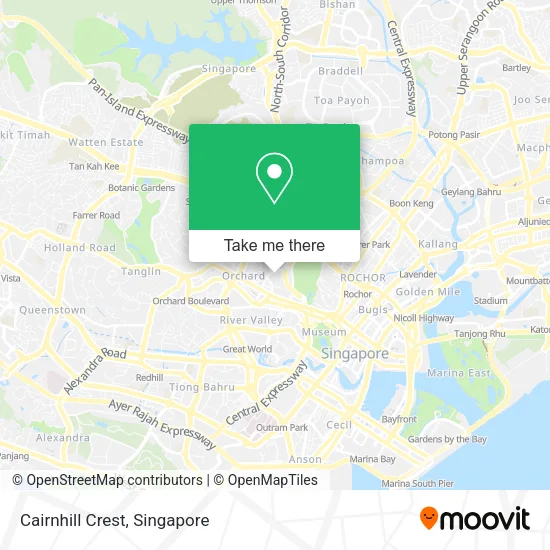 Cairnhill Crest map
