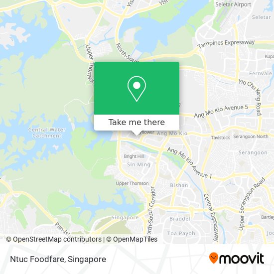 Ntuc Foodfare map