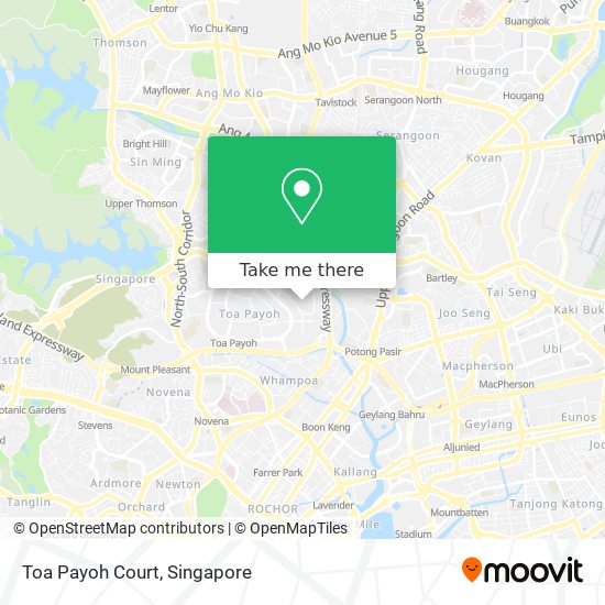 Toa Payoh Court map