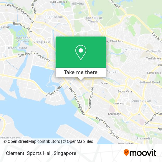 Clementi Sports Hall地图