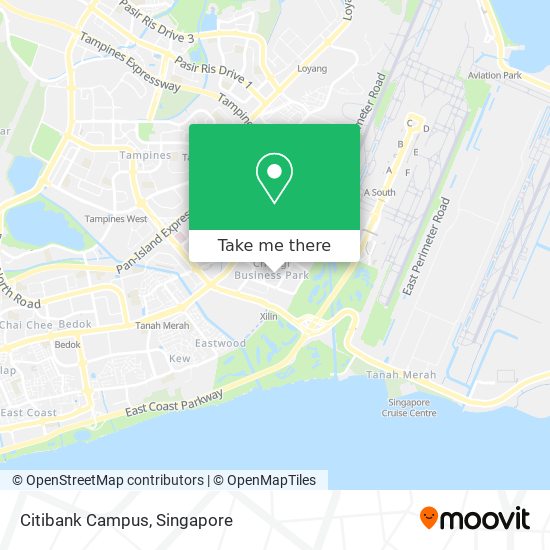 Citibank Campus map