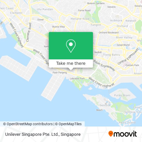 Unilever Singapore Pte. Ltd.地图
