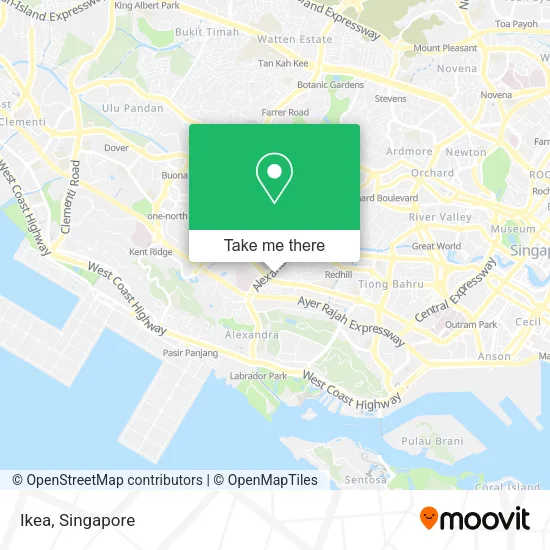 Ikea map