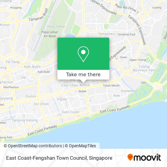 East Coast-Fengshan Town Council map