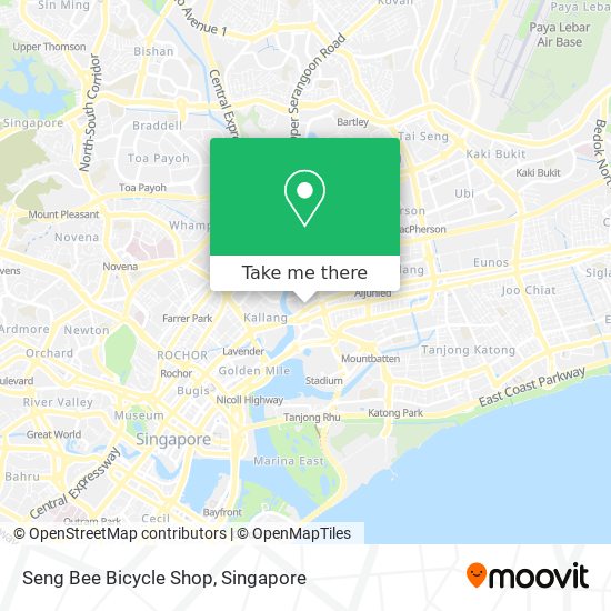 Seng Bee Bicycle Shop map