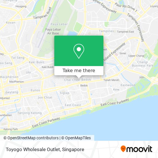 Toyogo Wholesale Outlet map