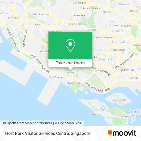 Hort Park Visitor Services Centre地图