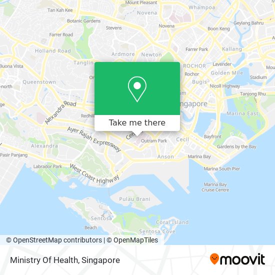 Ministry Of Health map