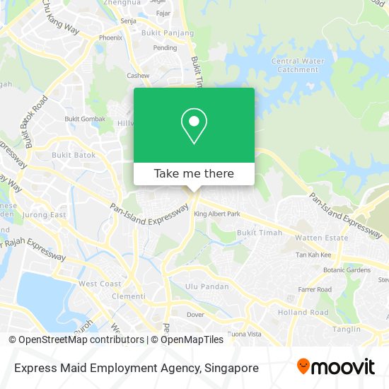 Express Maid Employment Agency地图