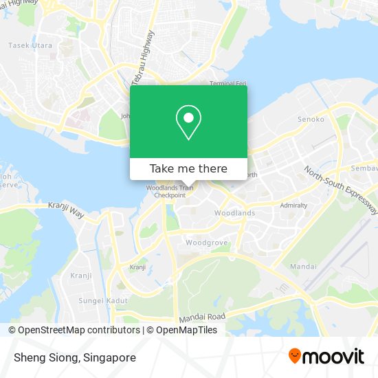 Sheng Siong map