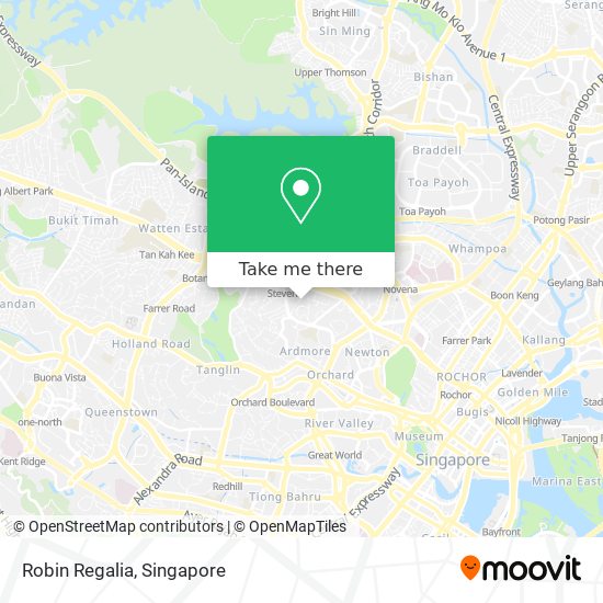 Robin Regalia map