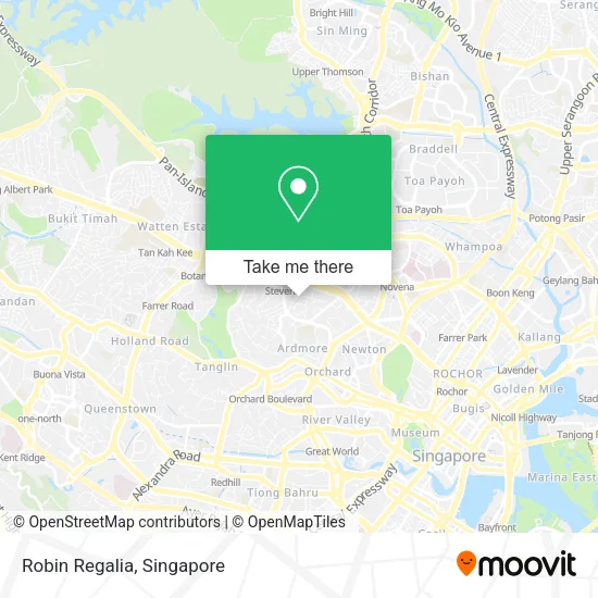 Robin Regalia地图