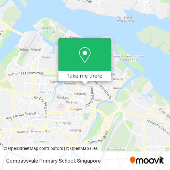 Compassvale Primary School map