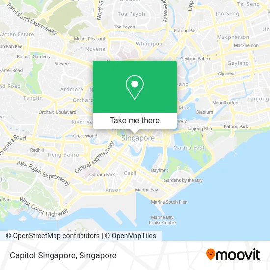 Capitol Singapore地图