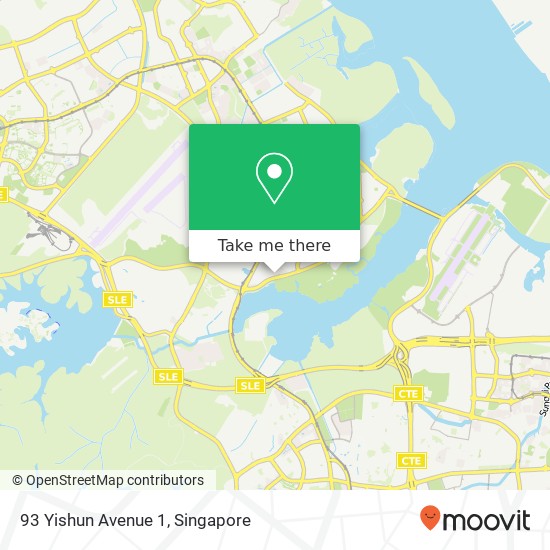 93 Yishun Avenue 1 map