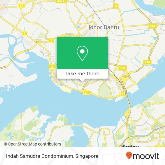 Indah Samudra Condominium map