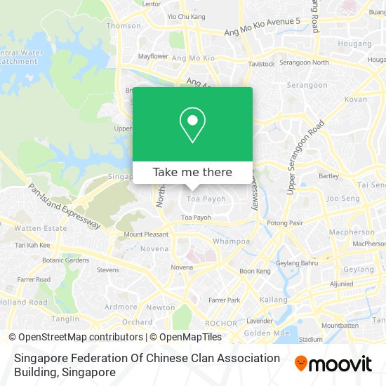 Singapore Federation Of Chinese Clan Association Building map