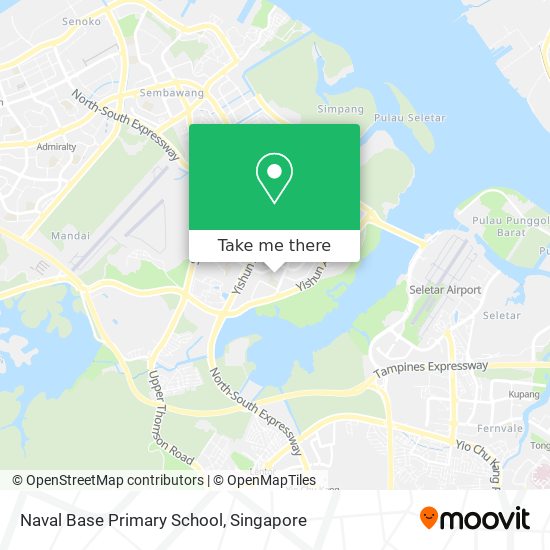 Naval Base Primary School map