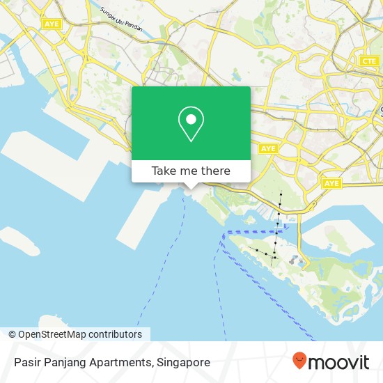 Pasir Panjang Apartments map