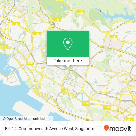 Blk 14, Commonwealth Avenue West map