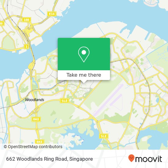 662 Woodlands Ring Road地图