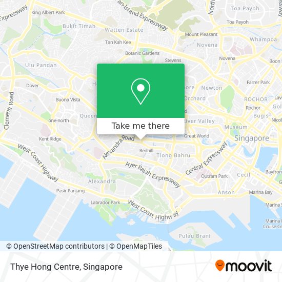 Thye Hong Centre map