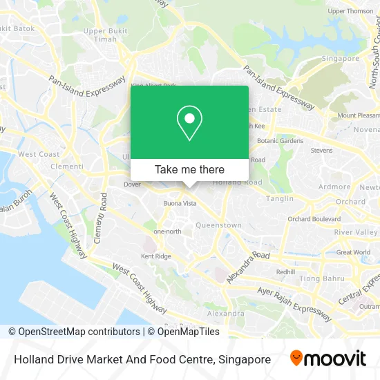 Holland Drive Market And Food Centre map