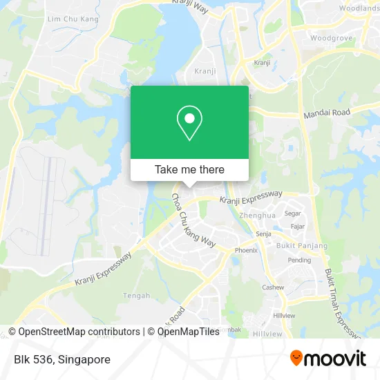Blk 536 map