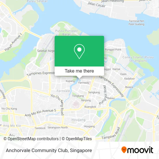 Anchorvale Community Club map