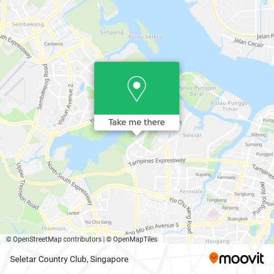 Seletar Country Club map