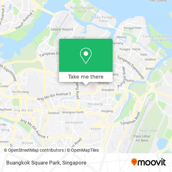 Buangkok Square Park map