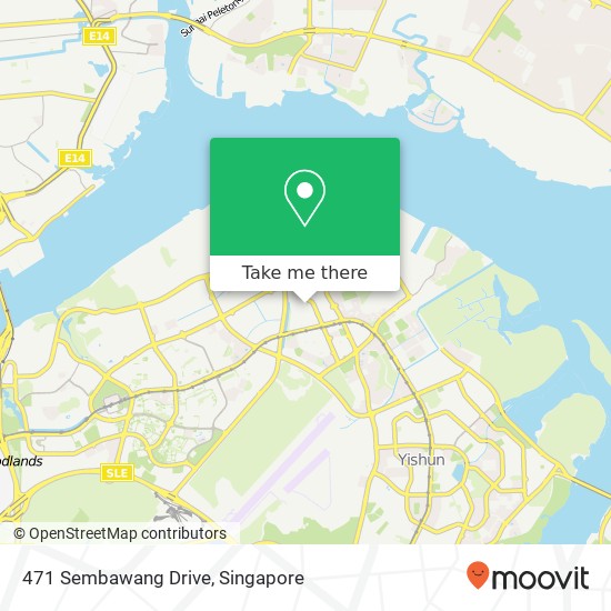 471 Sembawang Drive map
